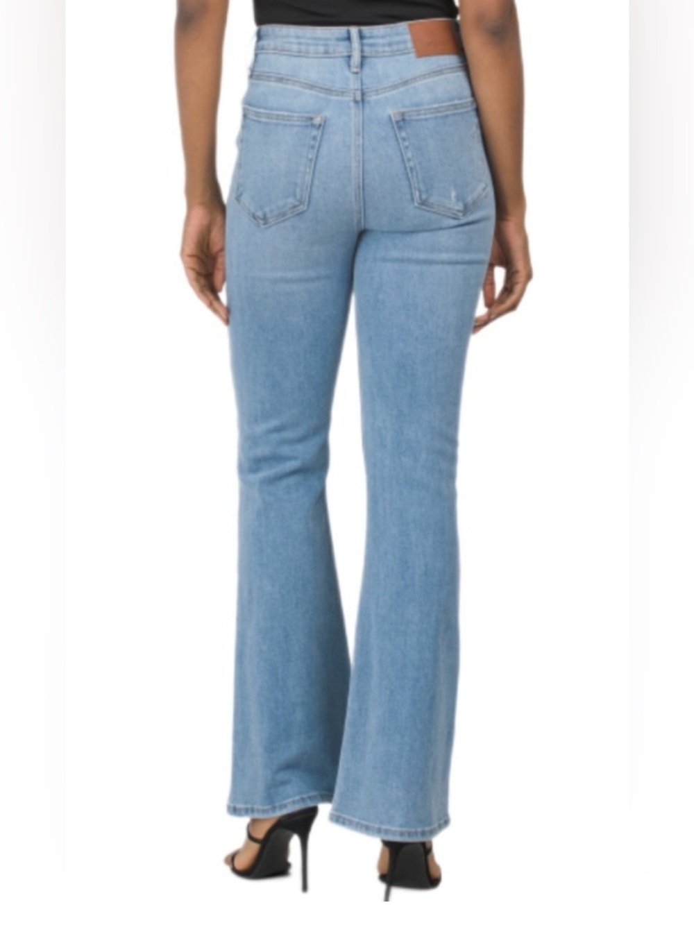 Hidden NEW The Happi Distressed Stretch Flare Jeans 27 - Picture 3 of 9